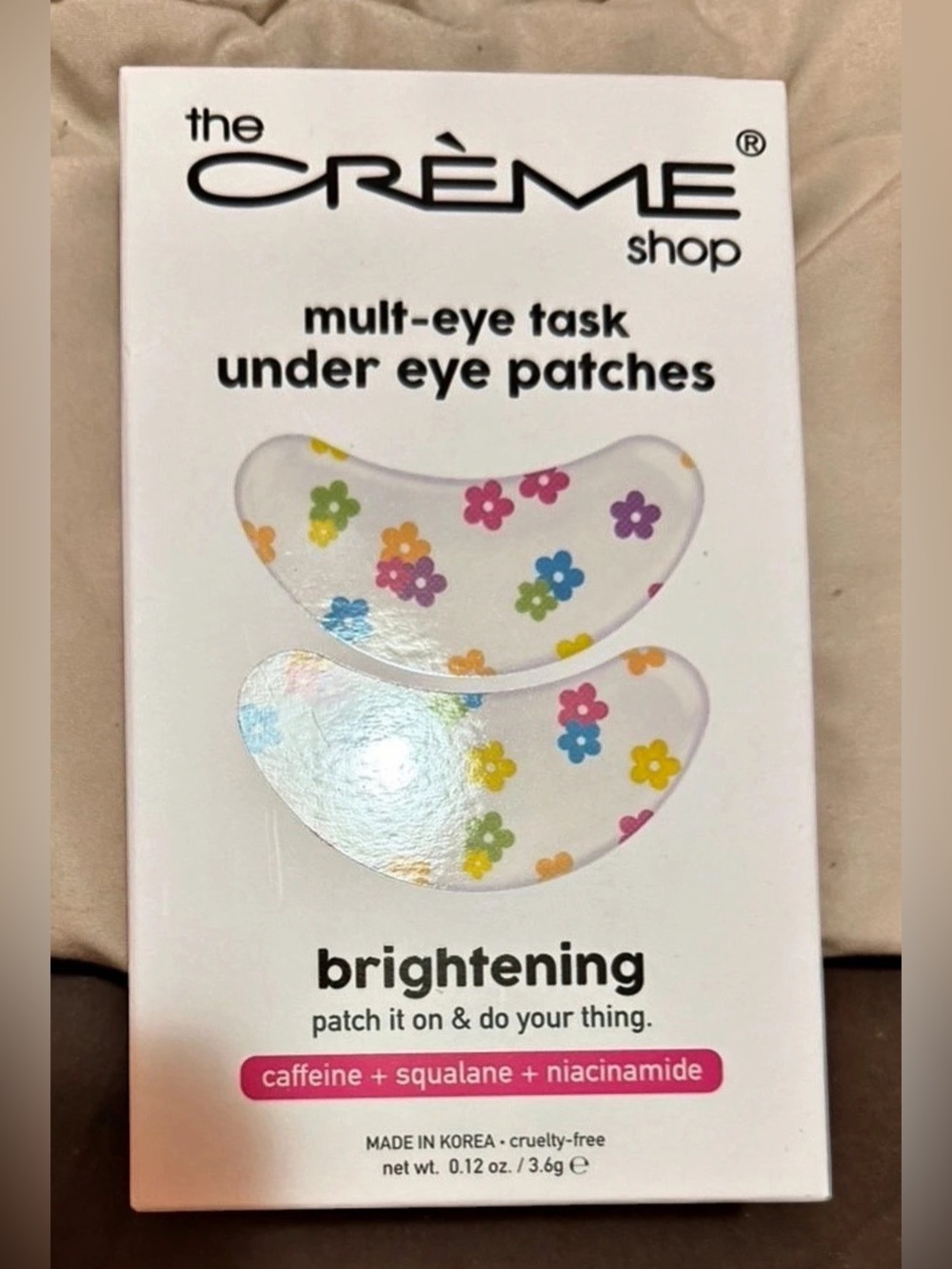the CREME shop Brightening Multi-Eye Task Under Eye Patches Brightening Under